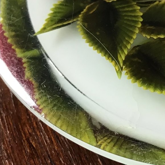 Large Flower Bouquet Reverse Carved Brooch Pin Vintage - Picture 10 of 14